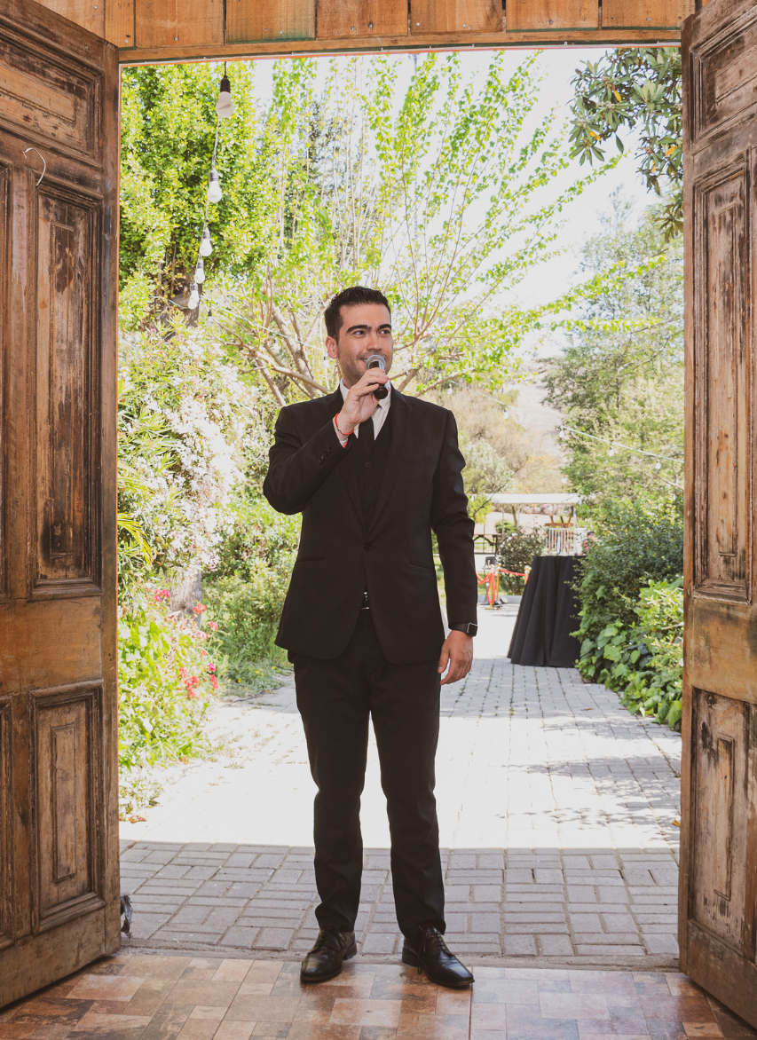 Luis Felipe Arauco en producción de eventos